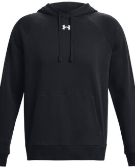 Pánská mikina Under Armour Rival Fleece Hoodie Velikost: XXL / Barva: černá