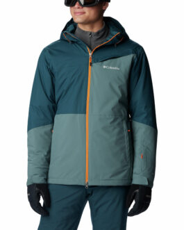 Pánská zimní bunda Columbia Iceberg Point™ Jacket Velikost: XXL / Barva: modrá