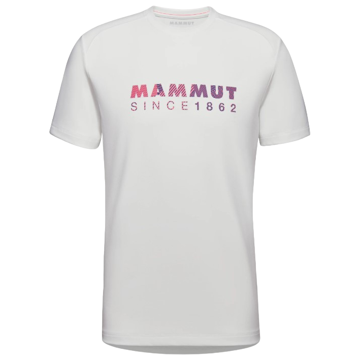 Pánské triko Mammut Trovat T-Shirt Men Logo Velikost: M / Barva: bílá