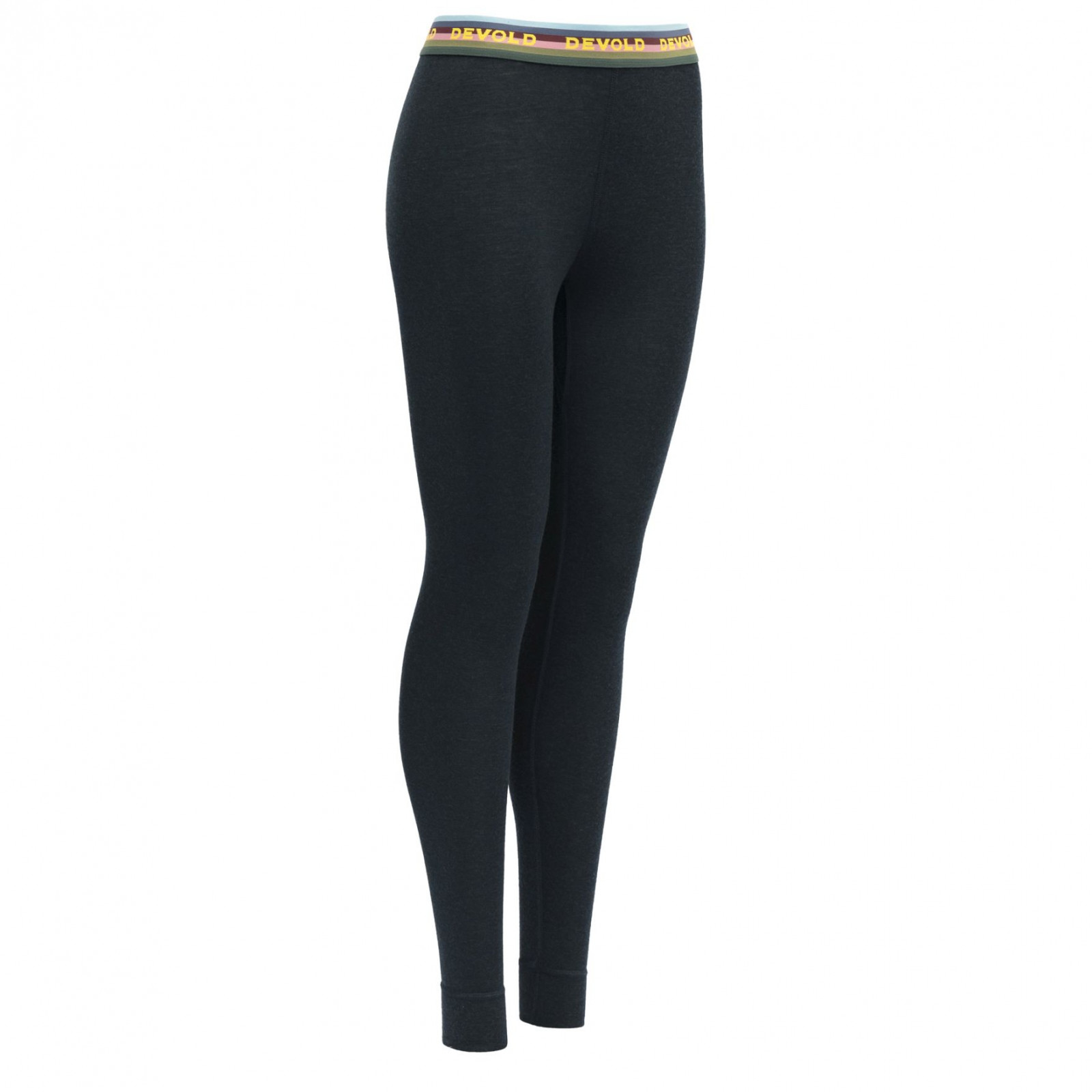 Dámské funkční spodky Devold Lauparen Merino 190 Longs Wmn Velikost: M / Barva: černá