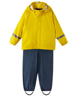 Dětská bunda Reima Tihku Dětská velikost: 104 / Barva: žlutá/modrá