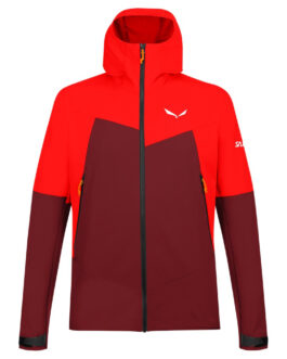 Pánská bunda Salewa SELLA DST M JACKET Velikost: XXL / Barva: červená