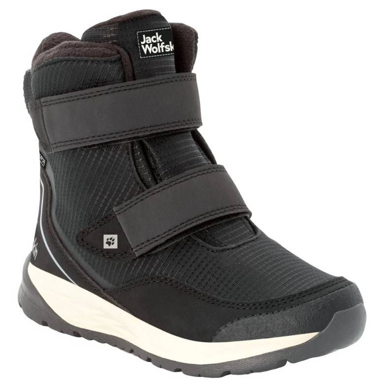 Dětské zimní boty Jack Wolfskin Polar Bear Texapore High Vc K Velikost bot (EU): 40 / Barva: černá