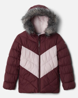 Dívčí zimní bunda Columbia Arctic Blast™ Jkt Dětská velikost: S / Barva: hnědá