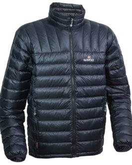 Pánská péřová bunda Warmpeace Drago Velikost: XXL / Barva: černá