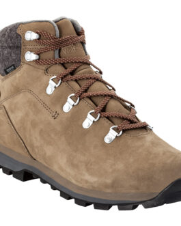 Pánské zimní boty Jack Wolfskin Thunder Bay Texapore Mid M Velikost bot (EU): 44 / Barva: béžová