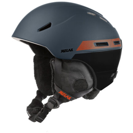 Lyžařská přilba Relax Patrol Velikost helmy: 58-60 cm / Barva: šedá/černá