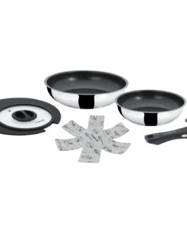 Pánev Brunner Academy double pan 22/20 cm Barva: stříbrná