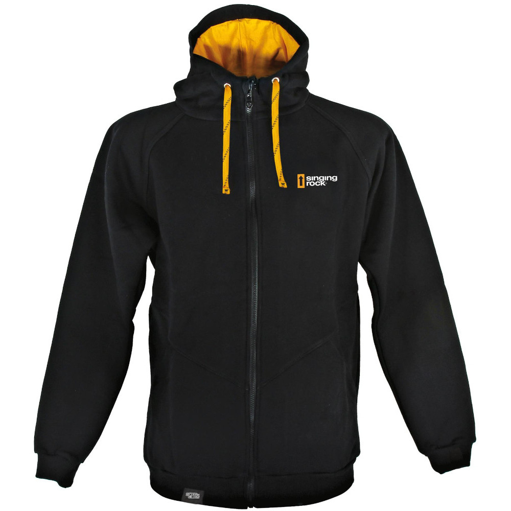 Pánská mikina Singing Rock Pánská rozepínací mikina Velikost: M / Barva: černá
