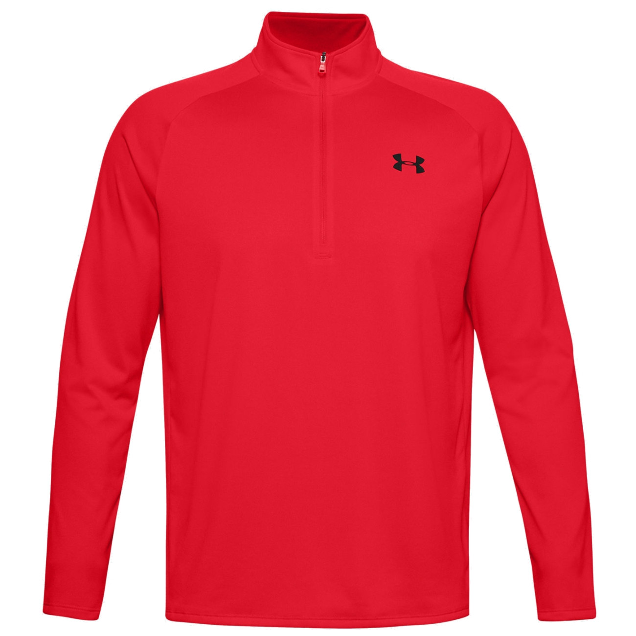 Pánské funkční triko Under Armour Tech 2.0 1/2 Zip Velikost: XL / Barva: červená