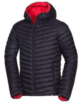 Pánská zimní bunda Northfinder Wallace Velikost: XL / Barva: černá/červená