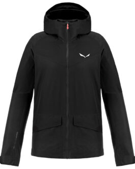 Dámská bunda Salewa PUEZ GTX 2L W JACKET Velikost: L / Barva: černá