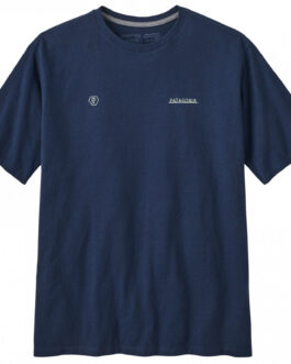 Pánské triko Patagonia Forge Mark Responsibili Tee Velikost: XL / Barva: tmavě modrá