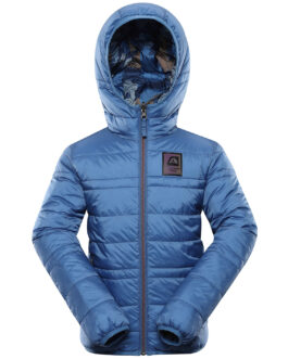 Dětská zimní bunda Alpine Pro Eromo Dětská velikost: 116-122 / Barva: modrá