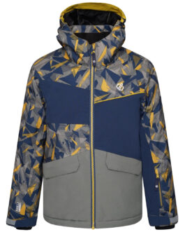 Dětská zimní bunda Dare 2b Glee II Jacket Dětská velikost: 92 / Barva: zelená/modrá