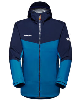 Pánská bunda Mammut Convey Tour HS Hooded Jacket Men Velikost: XXL / Barva: světle modrá