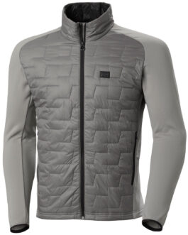 Pánská bunda Helly Hansen Lifa Loft Hybrid Insulator Jkt Velikost: XL / Barva: šedá