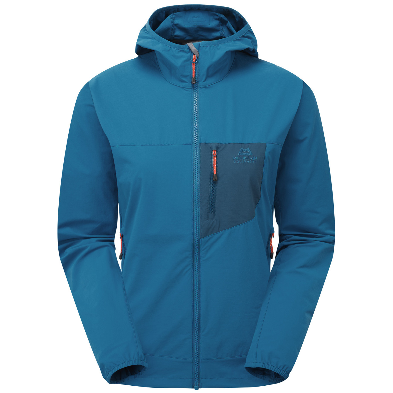 Dámská bunda Mountain Equipment Echo Hooded Wmns Jacket Velikost: M / Barva: modrá