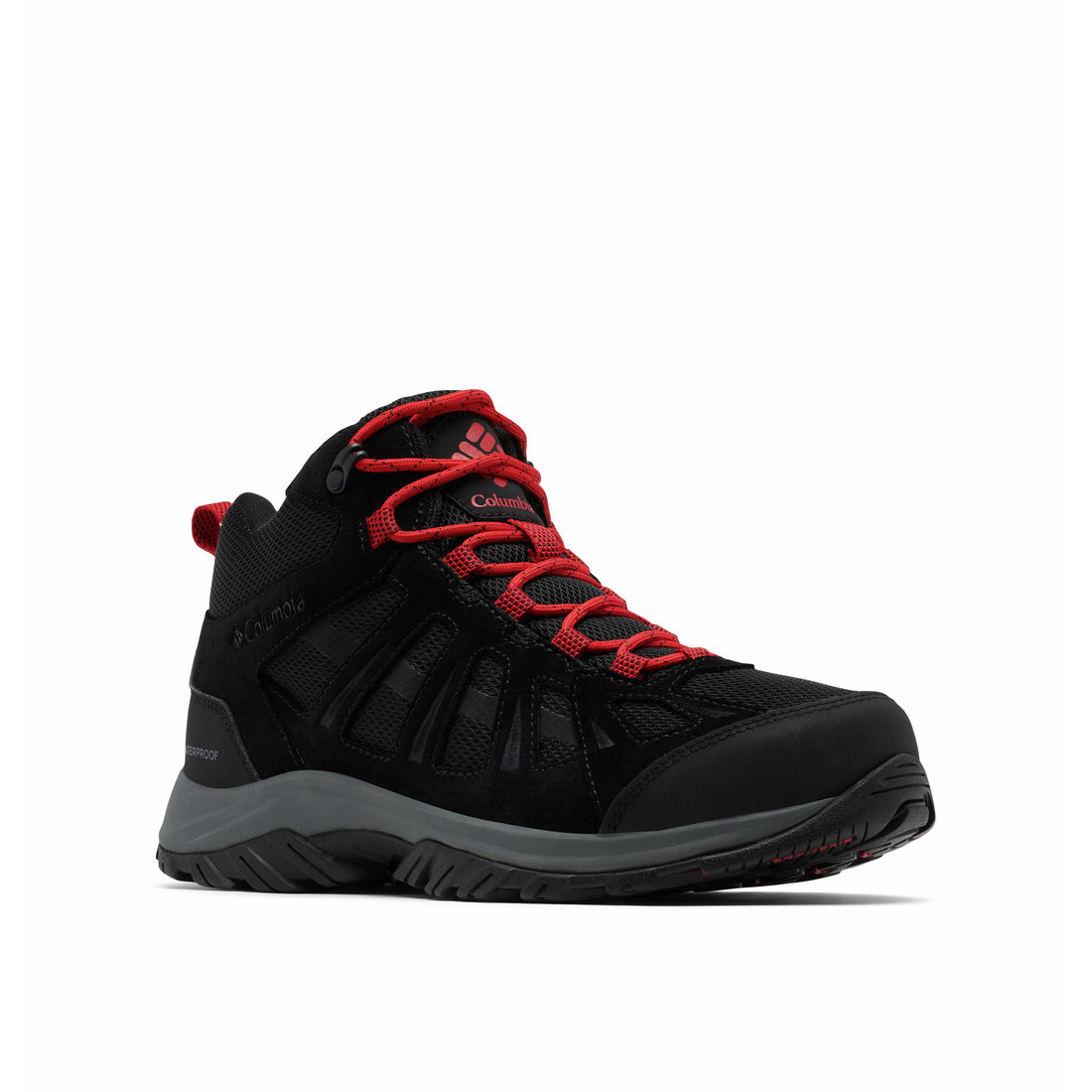 Pánské turistické boty Columbia Redmond™ III Mid Waterproof Velikost bot (EU): 45 / Barva: černá/červená