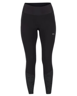 Dámské legíny Kari Traa Vilde Thermal Tights Velikost: L / Barva: černá