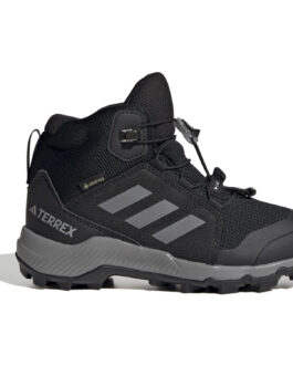 Dětské boty Adidas Terrex Mid Gtx K Dětská velikost bot (EU): 38 (2/3) / Barva: černá/šedá