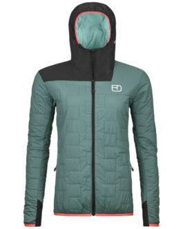 Dámská bunda Ortovox Swisswool Piz Badus Jacket W Velikost: M / Barva: šedá