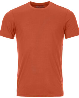 Pánské funkční triko Ortovox 150 Cool Clean Ts M Velikost: XL / Barva: oranžová
