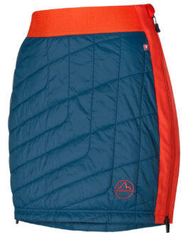 Dámská zimní sukně La Sportiva Warm Up Primaloft Skirt W Velikost: L / Barva: modrá/červená