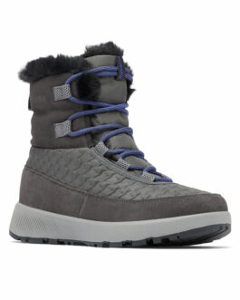 Dámské sněhule Columbia Slopeside Peak™ Luxe Velikost bot (EU): 40,5 / Barva: šedá