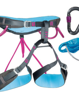 Dámský lezecký set Camp Energy Nova Pack Velikost: M / Barva: šedá/modrá