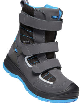 Dětské zimní boty Keen Redwood Winter Wp Youth Velikost bot (EU): 35 / Barva: šedá/modrá