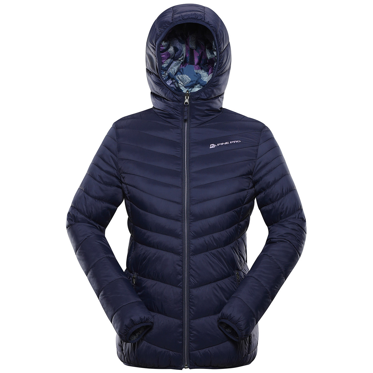 Dámská zimní bunda Alpine Pro Eroma Velikost: XL / Barva: modrá