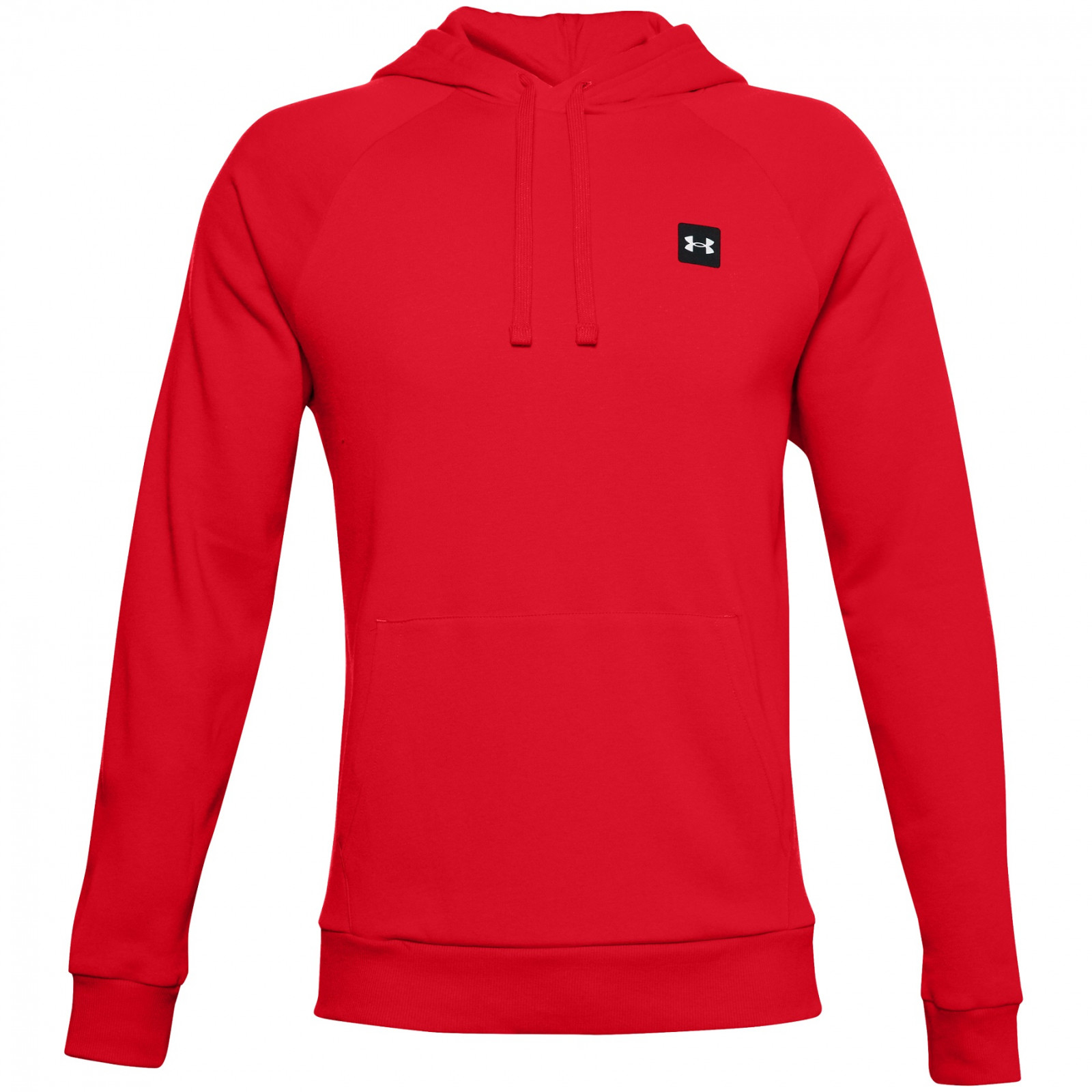Pánská mikina Under Armour Rival Fleece Hoodie (2022) Velikost: XL / Barva: červená