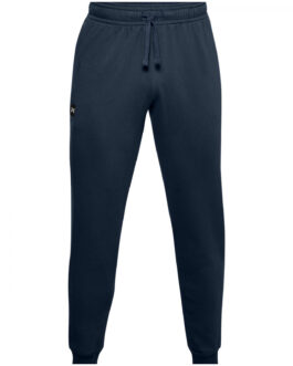 Pánské tepláky Under Armour Rival Fleece Joggers (2022) Velikost: L / Barva: tmavě modrá