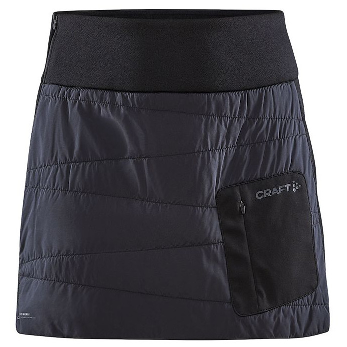 Dámská zimní sukně Craft Core Nordic Training Insulate Velikost: L / Barva: černá/šedá