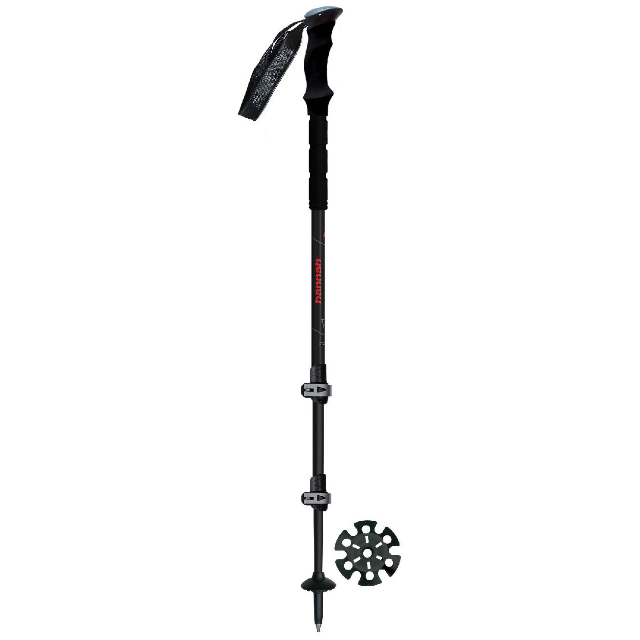 Trekové hole Hannah Trek Pro Fl Barva: černá/červená