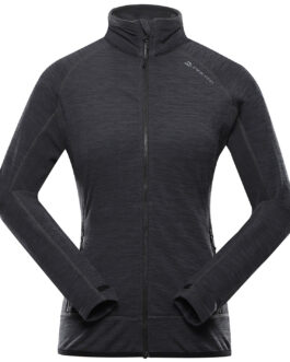 Dámská funkční mikina Alpine Pro Onneca Velikost: L / Barva: černá