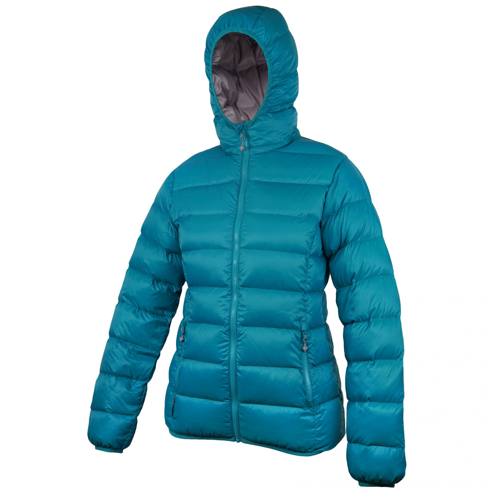 Dámská péřová bunda Warmpeace Tacoma Lady Velikost: L / Barva: modrá/šedá