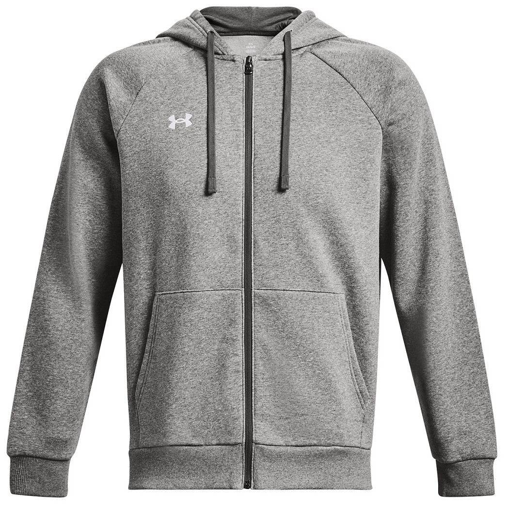 Pánská mikina Under Armour Rival Fleece FZ Hoodie Velikost: L / Barva: šedá