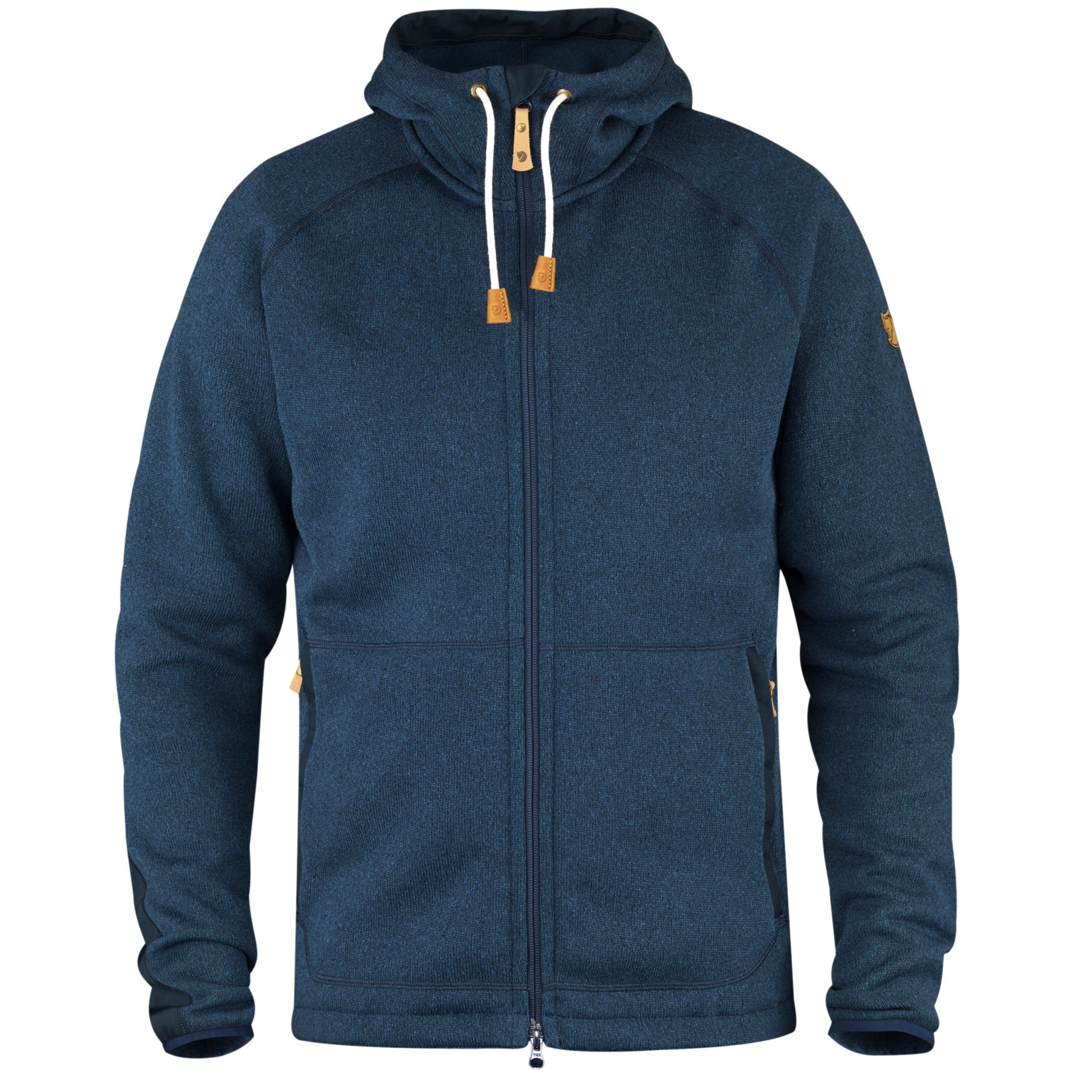 Pánská mikina Fjällräven Övik Fleece Hoodie M Velikost: XL / Barva: modrá