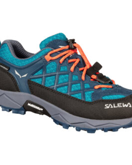 Juniorské boty Salewa Jr Wildfire Wp Dětské velikosti bot: 31 / Barva: modrá