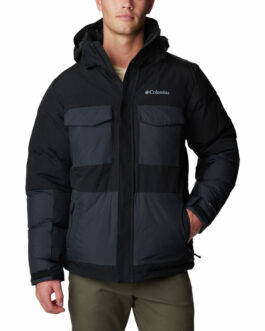 Pánská zimní bunda Columbia Marquam Peak Fusion™ Jacket Velikost: M / Barva: černá
