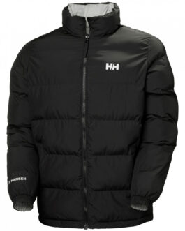 Pánská bunda Helly Hansen Yu 23 Reversible Puffer Velikost: L / Barva: černá