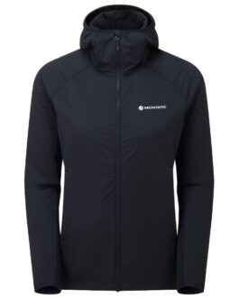 Dámská bunda Montane Fem Fireball Lite Hoodie Velikost: S / Barva: tmavě modrá