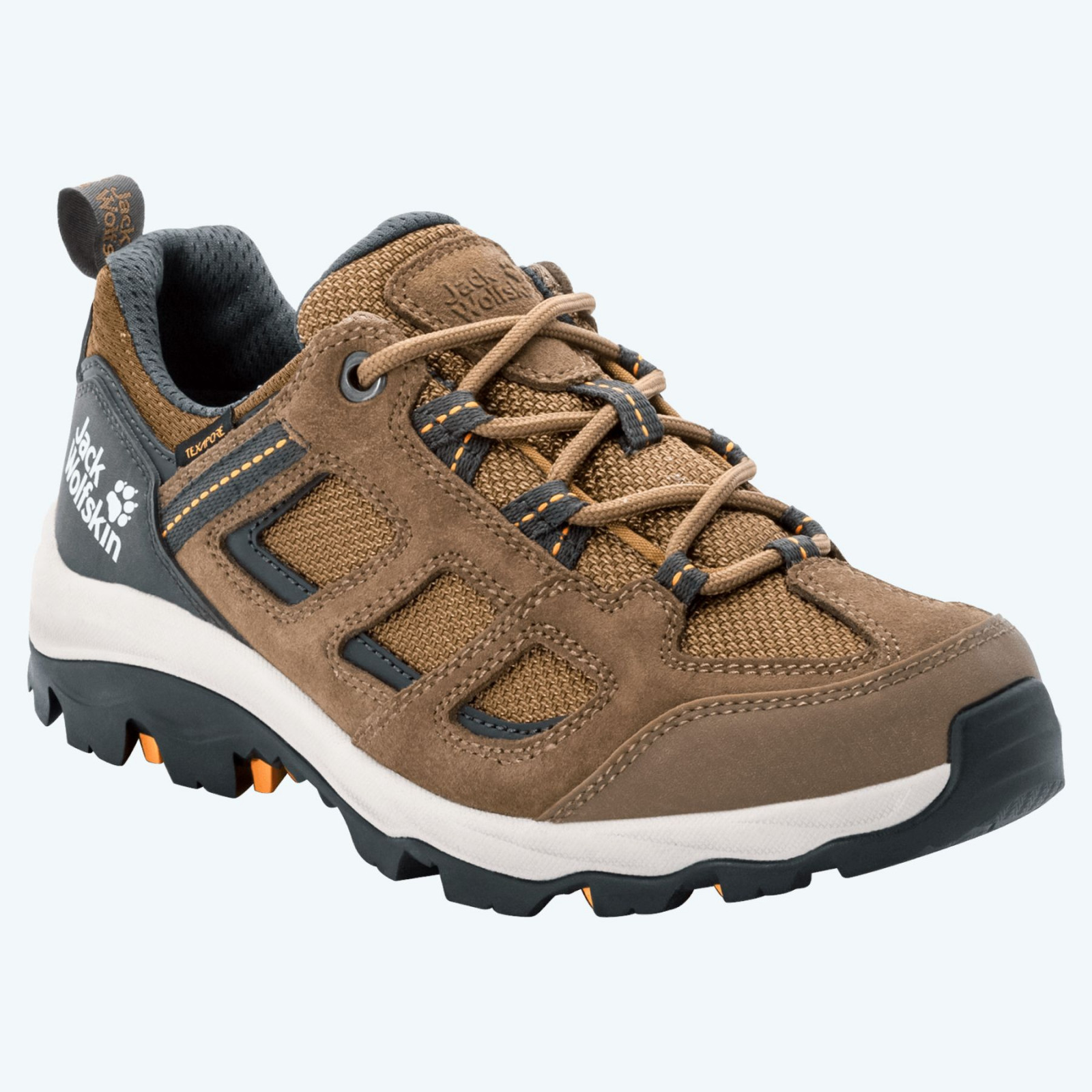 Dámské boty Jack Wolfskin Vojo 3 Texapore Low W Velikost bot (EU): 38 / Barva: hnědá
