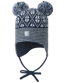 Dětská čepice Reima Kuuru Obvod hlavy: 50 cm / Barva: modrá