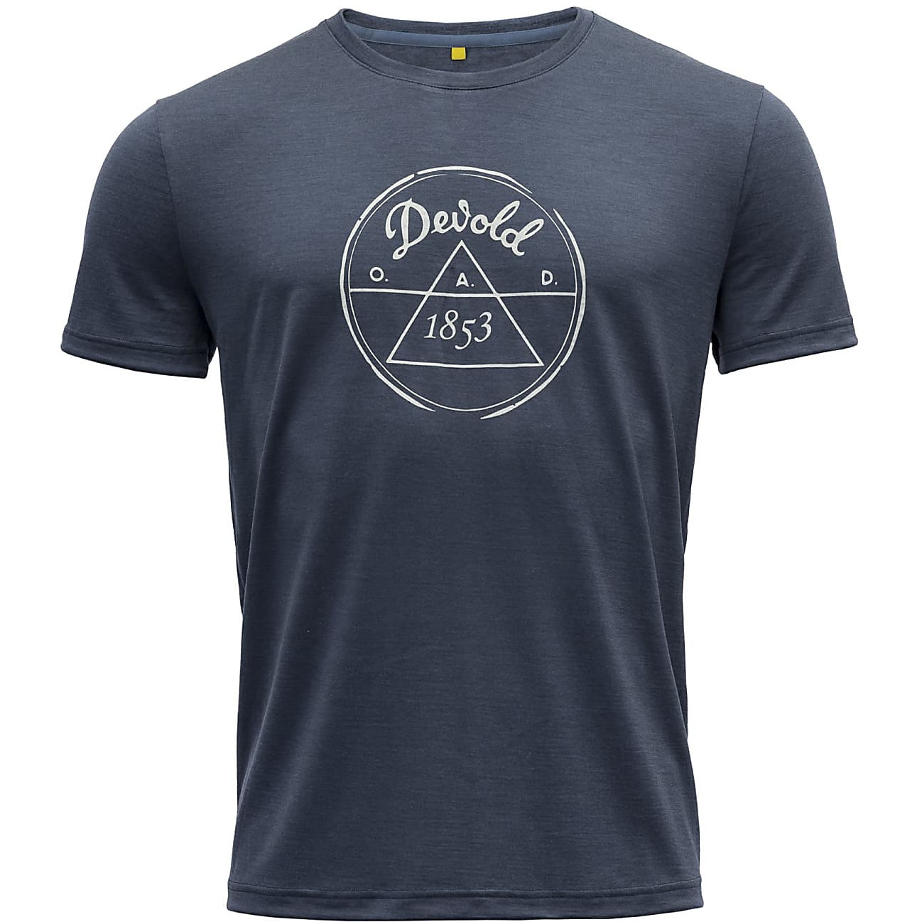 Pánské triko Devold 1853 Man Tee Velikost: XL / Barva: černá
