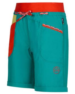 Dámské kraťasy La Sportiva Mantra Short W Velikost: S / Barva: modrá/zelená