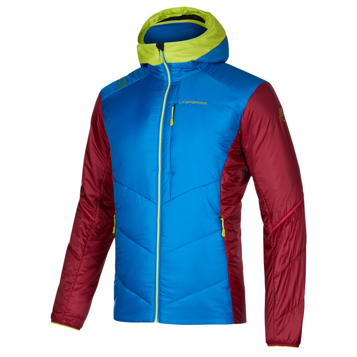 Pánská bunda La Sportiva Mythic Primaloft Jkt M Velikost: XXL / Barva: modrá/červená