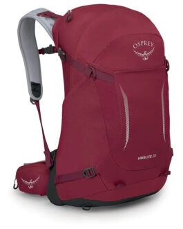 Batoh Osprey Hikelite 28 Velikost zad batohu: S/M / Barva: červená